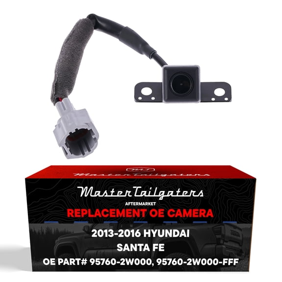 Master Tailgaters Replacement Hyundai Santa Fe Sport w/ Navigation System (2013-2016) Backup Camera OE Part # 95760-2W000, 95760-2W000-FFF