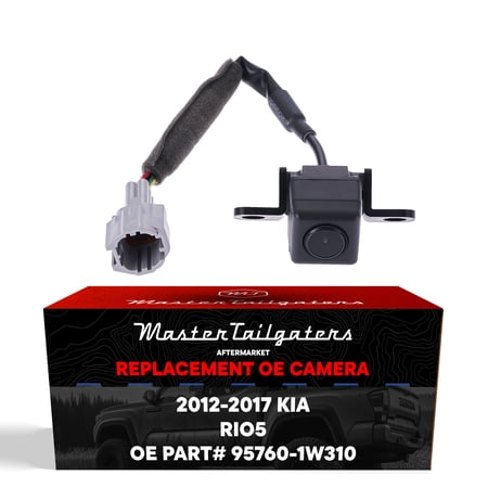 Master Tailgaters Replacement Kia Rio5 (2012-2015), Rio5 w/o Premium Audio (2016-2017) Backup Camera OE Part # 95760-1W310