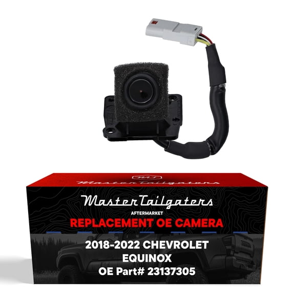 Master Tailgaters Replacement for Chevrolet Equinox w/o HD Surround Vision (2018-2022) Backup Camera OE Part # 23137305