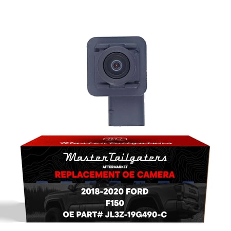 Master Tailgaters Replacement for Ford F150 Regular Cab / Extended Cab / Crew Cab (2018-2020) Backup Camera OE Part # JL3Z-19G490-C