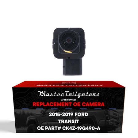 Master Tailgaters Replacement for Ford Transit Passenger / Cargo Van (2015-2019) Backup Camera OE Part # CK4Z-19G490-a
