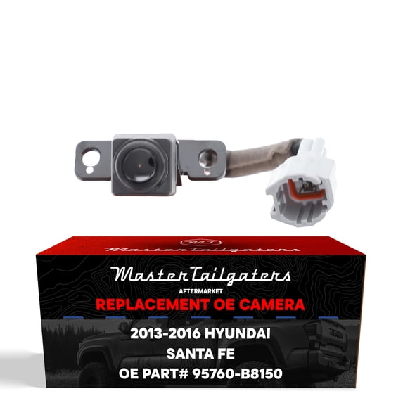 Master Tailgaters Replacement for Hyundai Santa Fe w/o Navigation System (2013-2016) Backup Camera OE Part # 95760-B8150