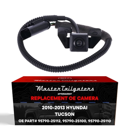 Master Tailgaters Replacement for Hyundai Tucson w/o Navigation System (2010-2013) Backup Camera OE Part # 95790-2S100, 95790-2S110, 95790-2S112