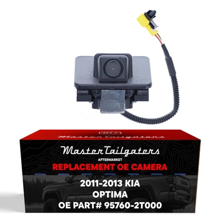 Master Tailgaters Replacement for Kia Optima + Hybrid (2011-2013) Backup Camera OE Part # 95760-2T000