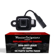 Master Tailgaters Replacement for Lexus CT 200h (2014-2017) Backup Camera OE Part # 86790-76020