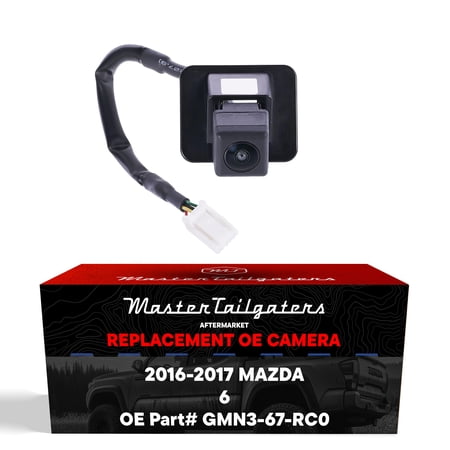 Master Tailgaters Replacement for Mazda 6 (2014-2015) Backup Camera OE Part # GJT1-67-RC0C