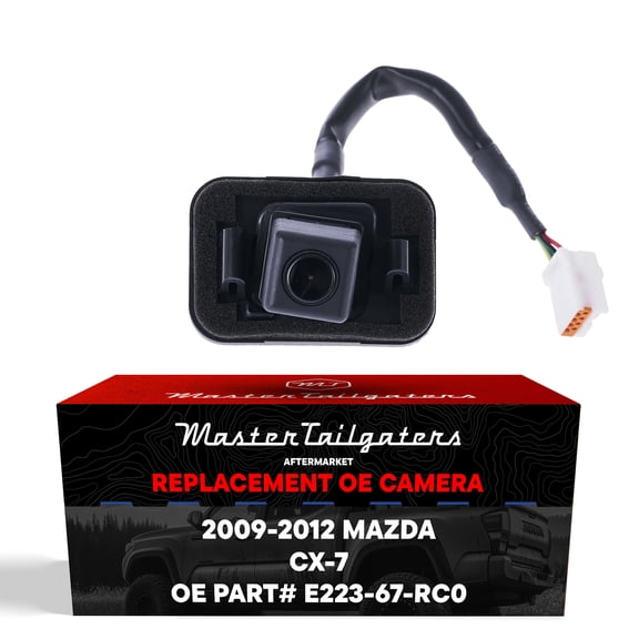 Master Tailgaters Replacement for Mazda CX-7 (2009-2012) Backup Camera OE Part # E223-67-RC0