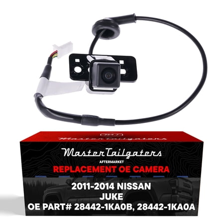 Master Tailgaters Replacement for Nissan Juke (2011-2014) Backup Camera OE Part # 28442-1KA0A, 28442-1KA0B