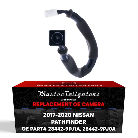 Master Tailgaters Replacement for Nissan Pathfinder w/ AVM (2017-2020) Rear View Backup Camera OE Part # 28442-9PJ0A, 28442-9PJ1A