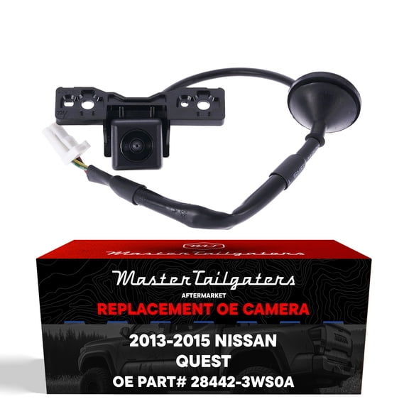 Master Tailgaters Replacement for Nissan Quest LE (2013-2015) Backup Camera OE Part # 28442-3WS0A
