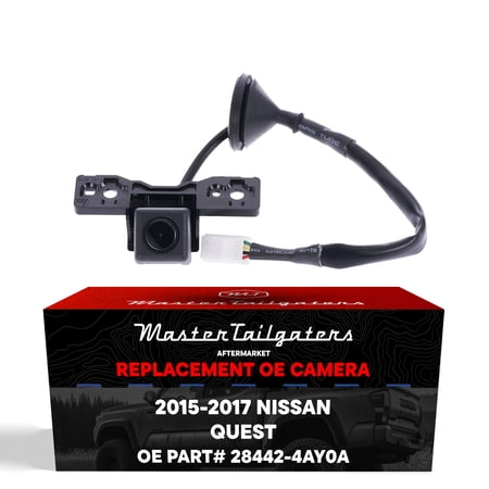 Master Tailgaters Replacement for Nissan Quest SL SV (2015-2017) Backup Camera OE Part # 28442-4AY0A
