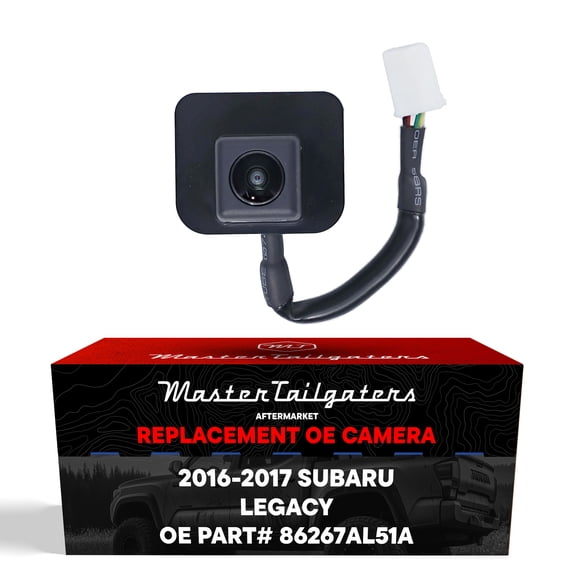 Master Tailgaters Replacement for Subaru Legacy (2016-2017) Rear View Backup Camera OE Part # 86267AL51A