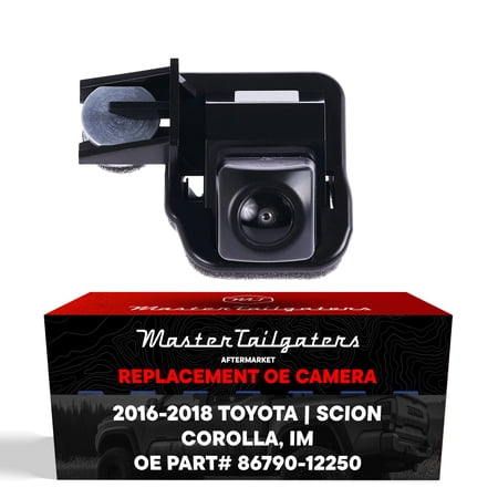 Master Tailgaters Replacement for Toyota Corolla iM (2017-2018) / Scion iM (2016) Backup Camera OE Part # 86790-12250