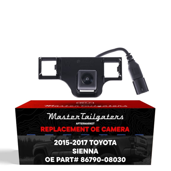 Master Tailgaters Replacement for Toyota Sienna (2015-2017) Backup Camera OE Part # 86790-08030