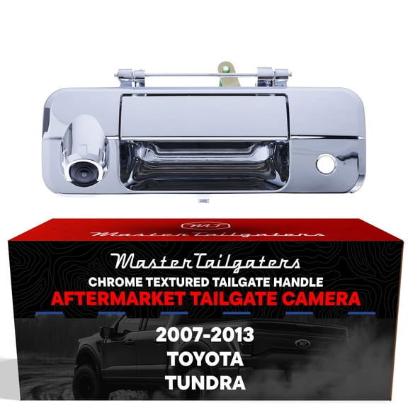 Master Tailgaters Toyota Tundra 2007-2013 CHROME Tailgate Backup Reverse Handle with Camera