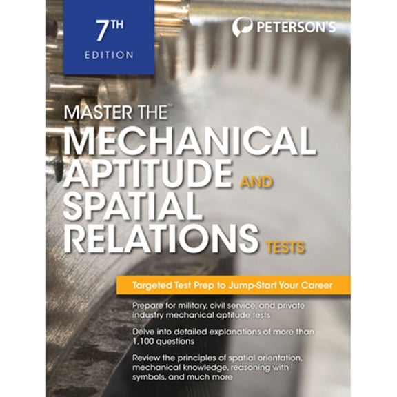 Pre-Owned Master the Mechanical Aptitude and Spatial Relations Test (Paperback) 076892863X 9780768928631