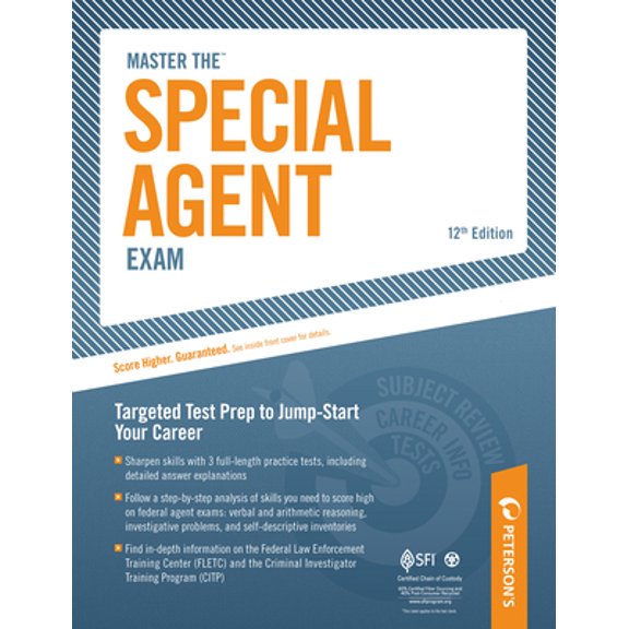 Pre-Owned Master the Special Agent Exam (Paperback) 0768927951 9780768927955