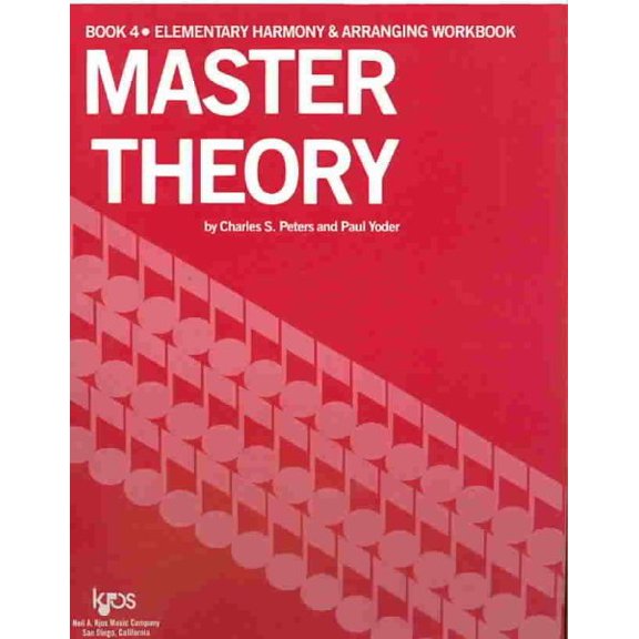 Pre-Owned Master Theory Elementary Harmony (Book 4) Paperback