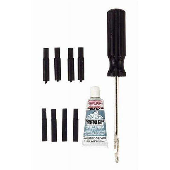 Slime Tubeless Tire Plug Kit 21032 - Heavy Duty Universal Tire Repair - 6 Piece