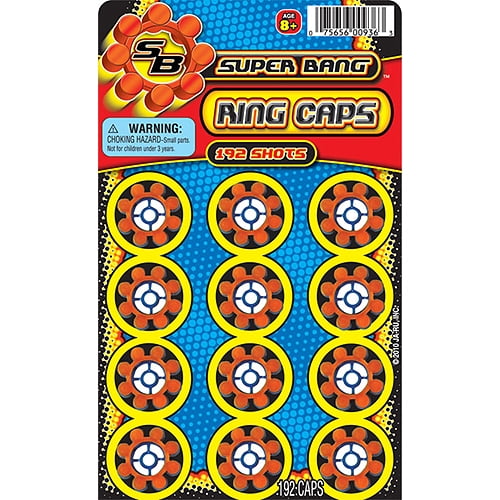 JA-RU - Super Bang Ring Cap 4"x7" - 192 Caps