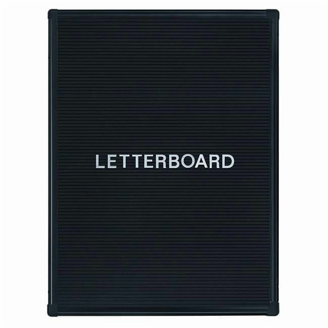 Master Vision Black Letter Board Plastic Frame, 22 x 28 in.