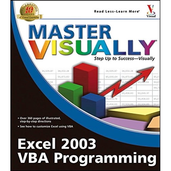Pre-Owned Master Visually Excel 2003 VBA Programming (Paperback) 0764579738 9780764579738
