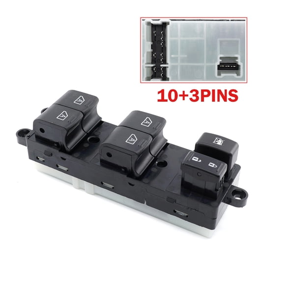 Master Window Switch For 06-07 Infiniti M35 & M45 4 Door Driver Side 25401-EH100