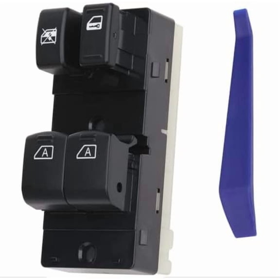 Master Window Switch Power Control Button Driver Side Compatible with 2005-2007 Infiniti G35, 2003-2008 Nissan 350Z, Replaces OEM 25401CD000, 2 Door 2 AUTO