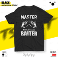 thumbnail image 1 of Master World Class Baiter Funny Gifts For Fishing Unisex T-Shirt, for Men & Women, up to Size 5XL, 1 of 3