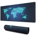 thumbnail image 1 of Master Your Game: World Map Gaming Mouse Pad - Extended XXL, Non-Slip Base, Stitched Edges (31.5x11.8 Inch), 1 of 7