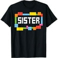 thumbnail image 1 of Master builder Sister Bricks Blocks Building Family Set T-Shirt, 1 of 3