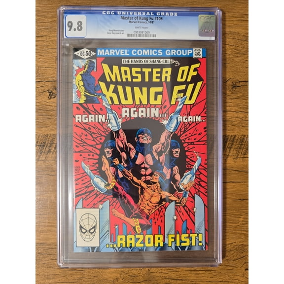 Master of Kung Fu #105 - CGC 9.8 Comic Book