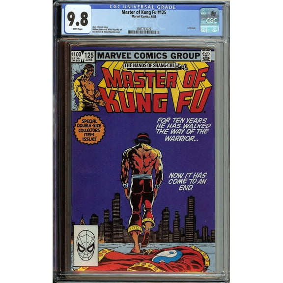 Master of Kung Fu #125 - CGC 9.8 Comic Book