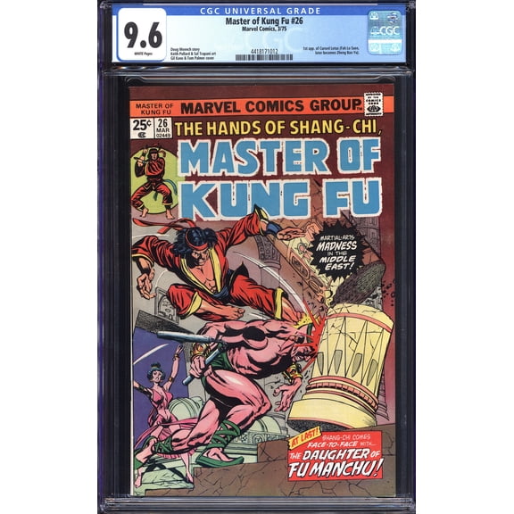 Master of Kung Fu #26 - CGC 9.6 Comic Book