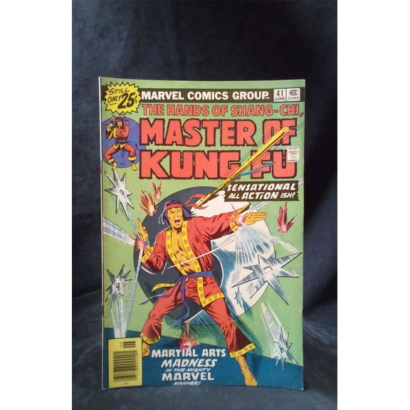 Master of Kung Fu #41 1976 Marvel Comics Comic Book Marvel Comics Comic Book