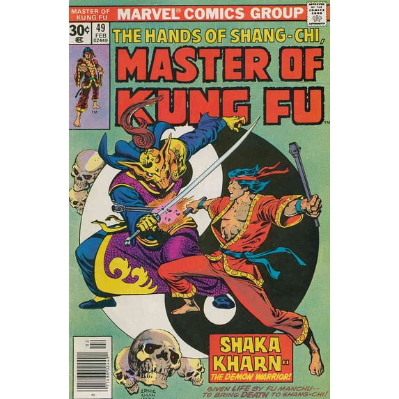 Master of Kung Fu #49 VF ; Marvel Comic Book