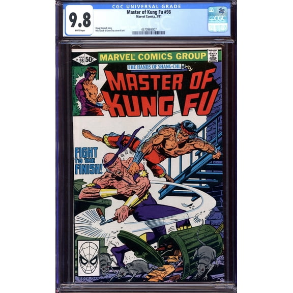 Master of Kung Fu #98 - CGC 9.8 Comic Book