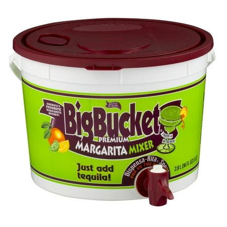 Master of Mixes Big Bucket Premium Margarita Mixer, 96 Fl Oz