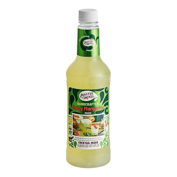 Master of Mixes Spicy Margarita Mix, 1 Liter Bottle