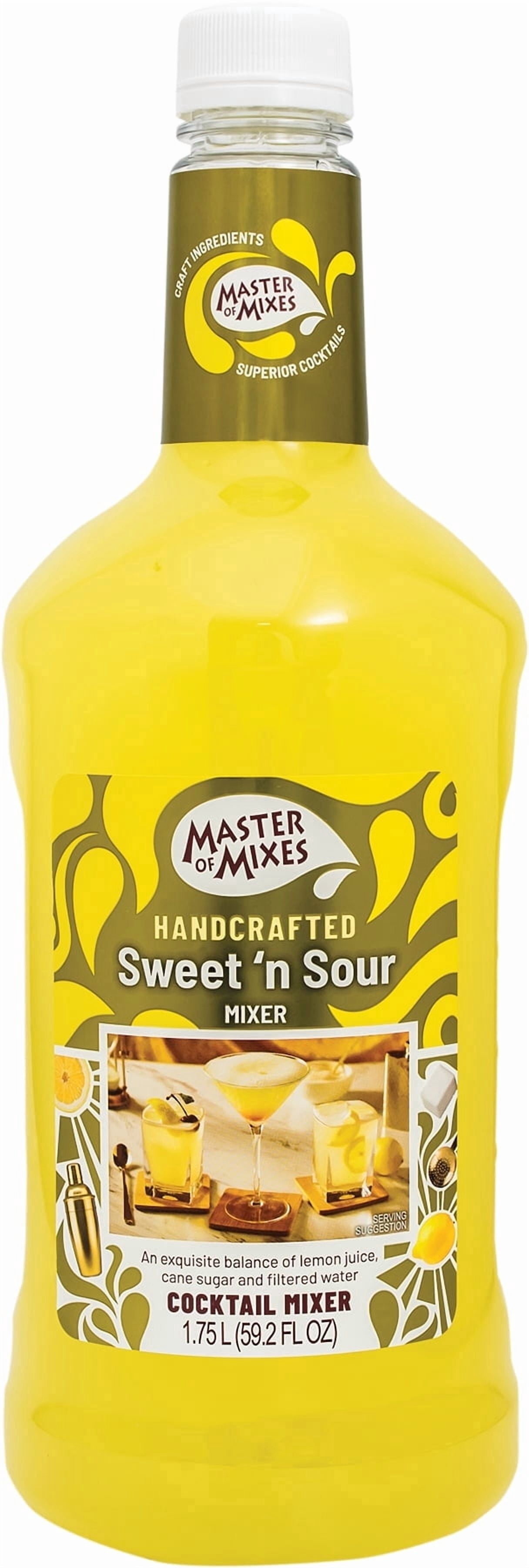 Master of Mixes, Sweet N' Sour Mix, 1.75 L, Bright Red - Walmart.com