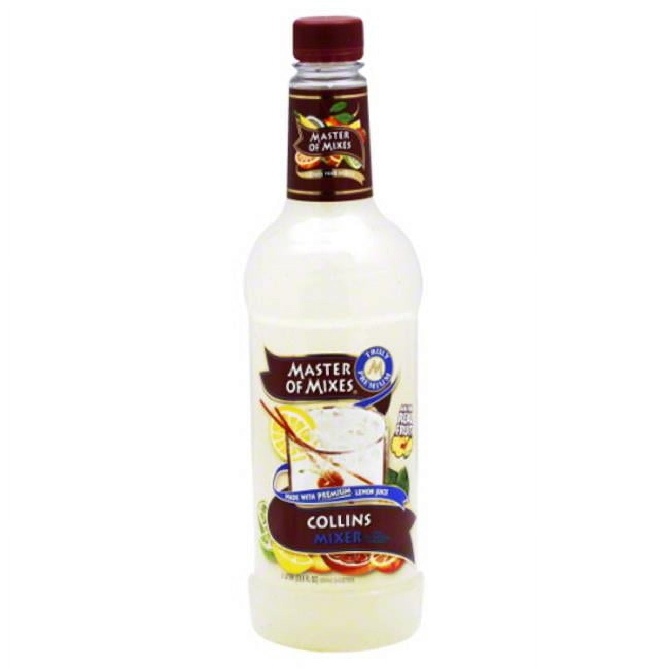 Master of Mixes Tom Collins Mix 33.8 oz (Pack of 6)