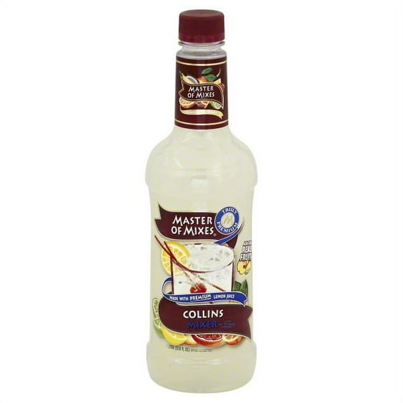 Master of Mixes, Tom Collins Mix, 33.8 oz