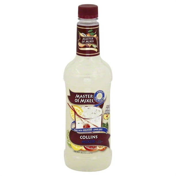 Master of Mixes, Tom Collins Mix, 33.8 oz - Walmart.com