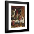 thumbnail image 1 of Master of the Catholic Kings 10x14 Black Modern Framed Museum Art Print Titled - The Marriage at Cana (C. 1495-1497), 1 of 5