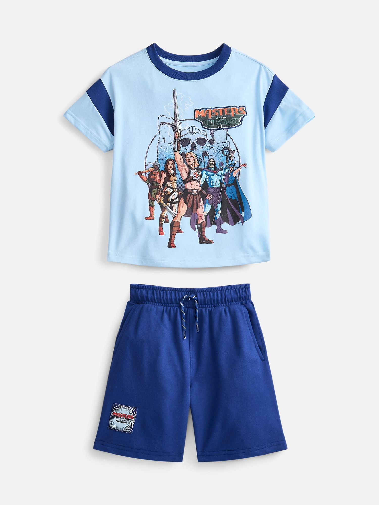 Masters of the Universe Boys Graphic Tee and Shorts Set, 2-Piece, Sizes 4-16
