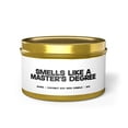 thumbnail image 1 of Master's Degree Graduation Tin Candle Gift Decor Vanilla Coffee Scented, 1 of 4