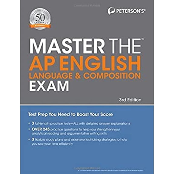 Pre-Owned Master the AP English Language and Composition Exam (Paperback) 9780768941852
