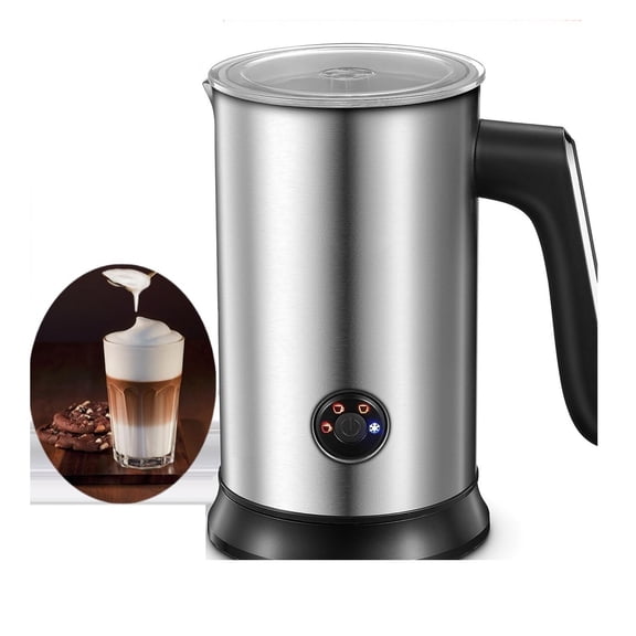 Master the Art of Frothing with Our Electric Milk Frother - A Multi-Functional Milk Warmer & Mixer