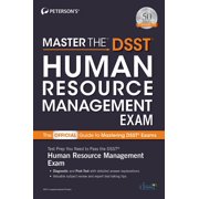 Master the Dsst Human Resource Management Exam, Paperback