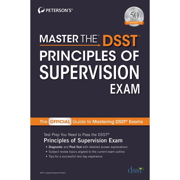 Master the Dsst Principles of Supervision, (Paperback)